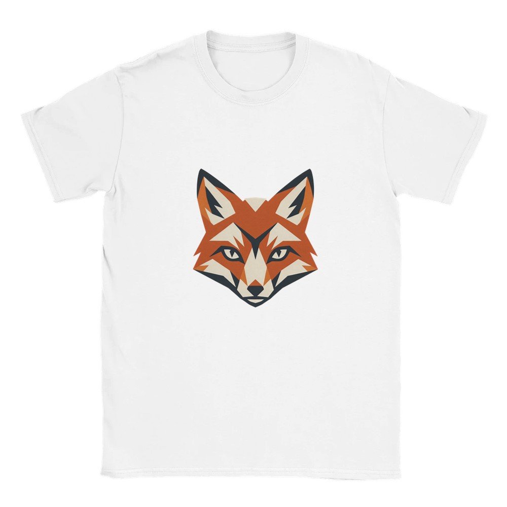 Unisex T-Shirt Klassik · Gildan 64000 in Weiß mit Beispielmotiv (Beispielbild, KI-generiertes Motiv)